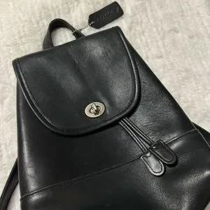 Coach | Bags | Vintage Coach Mini Daypack Backpack In Black  display picture 2